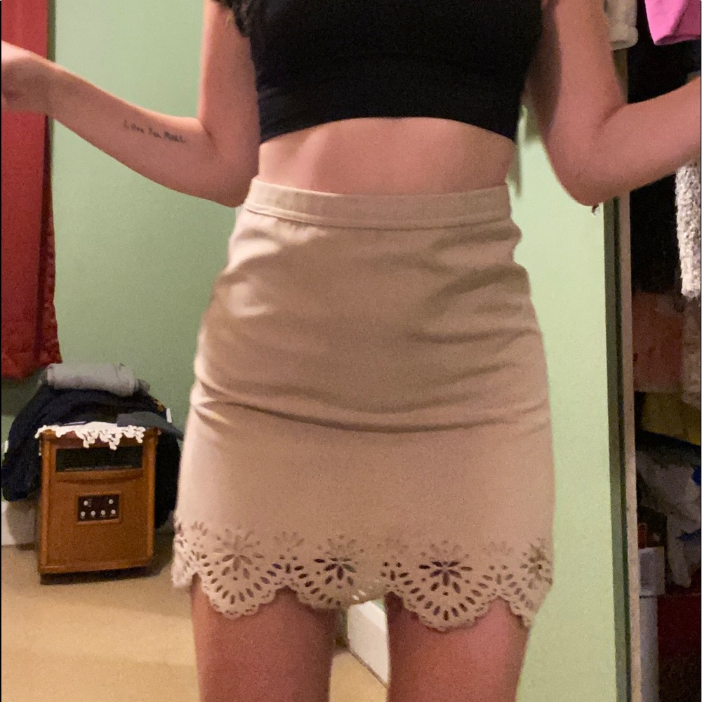 Hollister mini skirt